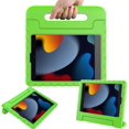thumbnail image 1 of SUPNICE Case for New iPad 10.2 Inch 2021/2020/2019 (9th/8th/7th Generation), Shockproof Lightweight Convertible Handle Stand Protective Kids Case for iPad 10.2, iPad Air 3 10.5 2019, Green, 1 of 7