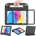 thumbnail image 1 of SUPNICE Handle Kids Case for New iPad 11-inch (A16) 2025 / iPad 10th Generation 2022(10.9 inch) with Built-in Screen Protector, Rugged Full Body Protective Cover for iPad 10/11 Gen,Black, 1 of 8