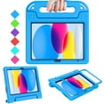 thumbnail image 1 of SUPNICE Handle Kids Case for New iPad 11-inch (A16) 2025 / iPad 10th Generation 2022(10.9 inch) with Built-in Screen Protector, Rugged Full Body Protective Cover for iPad 10/11 Gen,Blue, 1 of 9