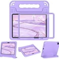 thumbnail image 1 of SUPNICE Handle Kids Case for New iPad 11-inch (A16) 2025 / iPad 10th Generation 2022(10.9 inch) with Built-in Screen Protector, Rugged Full Body Protective Cover for iPad 10/11 Gen,Light Purple, 1 of 7