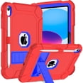 thumbnail image 1 of SUPNICE Case for iPad 10th Generation 2022 10.9 Inch,iPad 10th Generation Case with Pencil Holder & Kickstand,Shockproof Anti-Slip Protective Case for iPad 10th Generation 10.9",Red adn Blue, 1 of 7