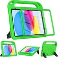 thumbnail image 1 of SUPNICE Kids Case with Built-in Screen Protector for New iPad 11-inch (A16) 2025 / iPad 10th Generation 2022(10.9 inch) with Shockproof Handle Stand Case for iPad 11/10.9 Inch,Green, 1 of 8