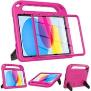 SUPNICE Kids Case with Built-in Screen Protector for New iPad 11-inch (A16) 2025 / iPad 10th Generation 2022(10.9 inch) with Shockproof Handle Stand Case for iP