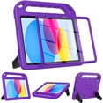 thumbnail image 1 of SUPNICE Kids Case with Built-in Screen Protector for New iPad 11-inch (A16) 2025 / iPad 10th Generation 2022(10.9 inch) with Shockproof Handle Stand Case for iPad 11/10.9 Inch,Purple, 1 of 8