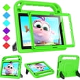 thumbnail image 1 of SUPNICE Kids Case for Fire HD 10 & Fire HD 10 Plus Tablet (13th/11th Generation, 2023/2021 Release), with Screen Protector, Shockproof Handle Stand Kids Case for Amazon Fire HD 10 Tablet,Green, 1 of 9