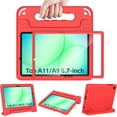 thumbnail image 1 of SUPNICE Kids Case for New Samsung Galaxy Tab A9 8.7 Inch 2023 with Built-in Screen Protector&Handle Stand - Shockproof Light Weight EVA Cover for SM-X110/X115/X117 2023&A7 Lite SM-T220/T225/T227,Red, 1 of 7