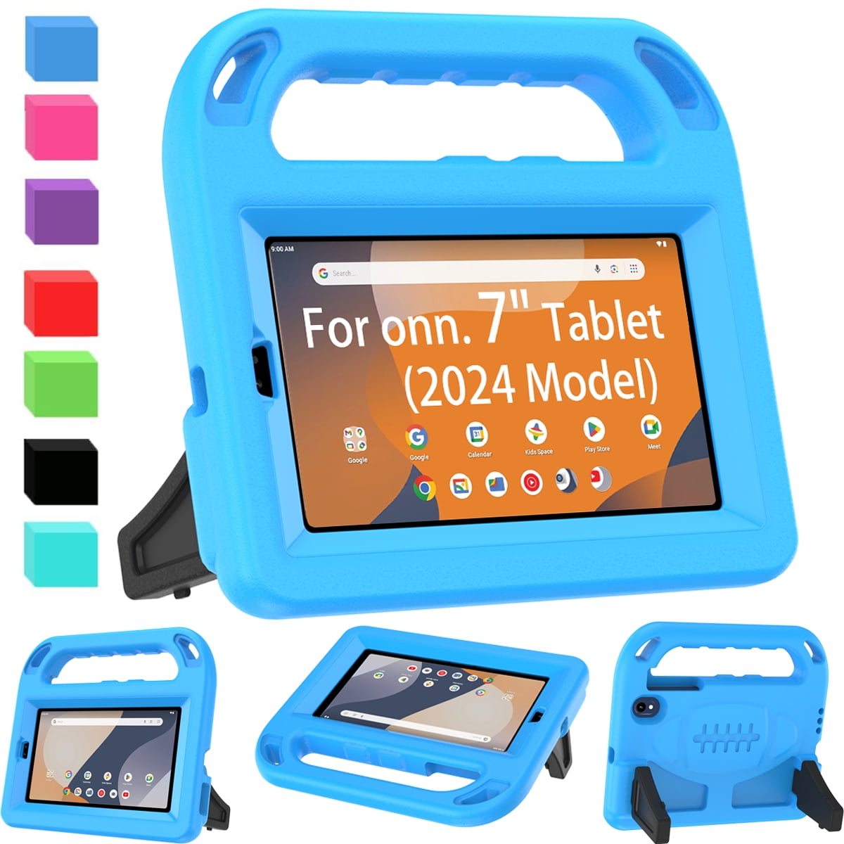 Custodia Folio Con Supporto E Luce Per Tablet Walmart Onn – 7 8 10.1 11 12.1 Pollici