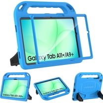 SUPNICE Kids Case for Samsung Galaxy Tab A11  Plus 11” 2026/A9  Plus 11 Inch 2023 - Shockproof Lightweight Stand Handle with Screen Protector - Blue