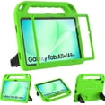 thumbnail image 1 of SUPNICE Kids Case for Samsung Galaxy Tab A11+ Plus 11” 2026/A9+ Plus 11 Inch 2023 - Shockproof Lightweight Stand Handle with Screen Protector - Green, 1 of 8