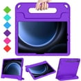 thumbnail image 1 of SUPNICE Kids Case for Samsung Galaxy Tab S10 FE 10.9" 2025/S9 FE 10.9 Inch/S9 11 Inch 2023, Lightweight Shockproof Convertible Handle Stand Case for Samsung Galaxy Tab S10 FE/S9 FE/S9/S8/S7,Purple, 1 of 7