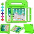 thumbnail image 1 of SUPNICE Kids Case with Screen Protector for iPad 9.7 Inch 2018/2017, Shockproof Convertible Handle Stand Kids Case for iPad 9.7 2017/2018 (iPad 5th and 6th Generation),iPad Air 2, Green, 1 of 8