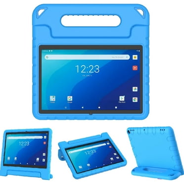 SUPNICE Shockproof Light Weight Convertible Handle Stand Kids Case for Walmart Onn 10.1" 2nd gen 2020 Release (Model:100011886) and Walmart Onn 10.1" 3 Gen 2022 (Model:100071485),Blue