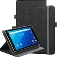 thumbnail image 1 of SUPNICE Universal Stand Folio Case Cover for All 7-8 Inch Tablet (iPad mini,Amazon Fire 7,Fire 8,Onn. 7" Tablet,Onn. 8" Tablet,Galaxy Tab A 8.0,Contixo 7" Tablet,Lenovo Tab M8 Tablet), Black, 1 of 6