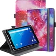 thumbnail image 1 of SUPNICE Universal Stand Folio Case Cover for All 7-8 Inch Tablet (iPad mini,Amazon Fire 7,Fire 8,Onn. 7" Tablet,Onn. 8" Tablet,Galaxy Tab A 8.0,Contixo 7" Tablet,Lenovo Tab M8 Tablet), Galaxy, 1 of 7