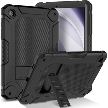 SUPNICE ase for Samsung Galaxy Tab A9+ Plus 2023 (SM-X210/X216/X218) 11 Inch, Shockproof Rugged Galaxy Tab A9+ / A9 Plus Case Cover with Kickstand for Men Kids Toddler Boys Girls,Black