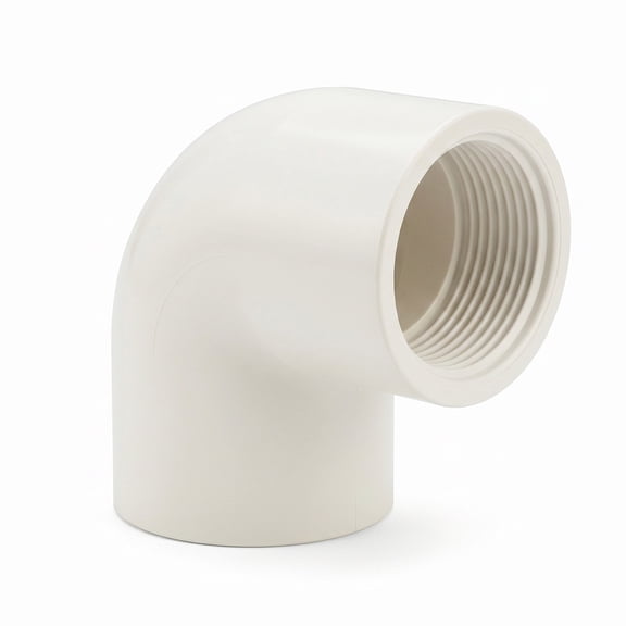 SUPPLYGIANT 10pcs 1/2 Inch CPVC 90 Degree Elbow Socket x Socket Plumbing Fitting