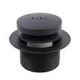 thumbnail image 1 of SUPPLYGIANT Tip Toe Bath Drain Assembly, 1-1/2 Inch Drain Stopper, Matte Black Finish, 1 of 8