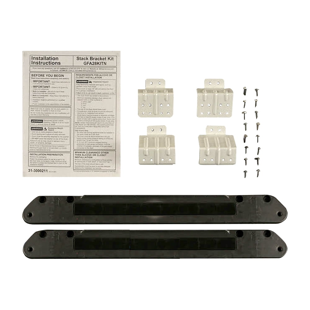 SUPPLYZ Direct Replacement for GE GFA28KITN Appliance 28 Fl Stack Kit