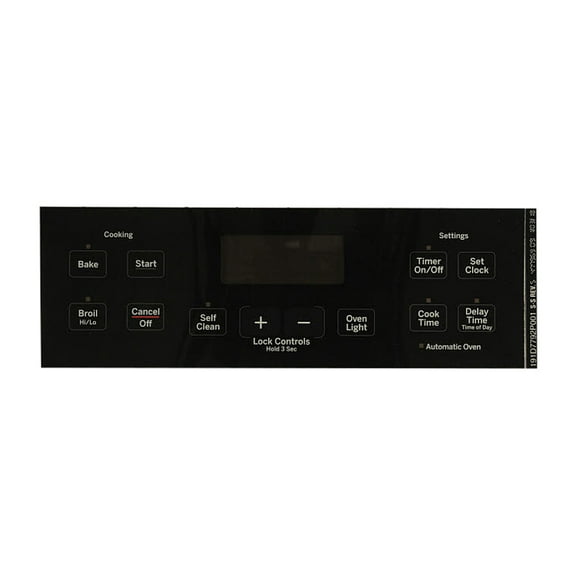 SUPPLYZ Direct Replacement for GE WB27T11511 Range Range Faceplate - Black
