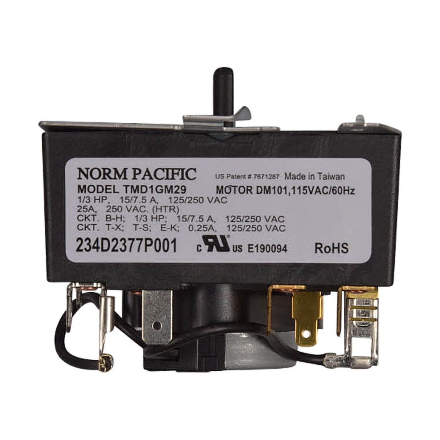 SUPPLYZ Direct Replacement for GE WE04X24551 Appliance Dryer Timer