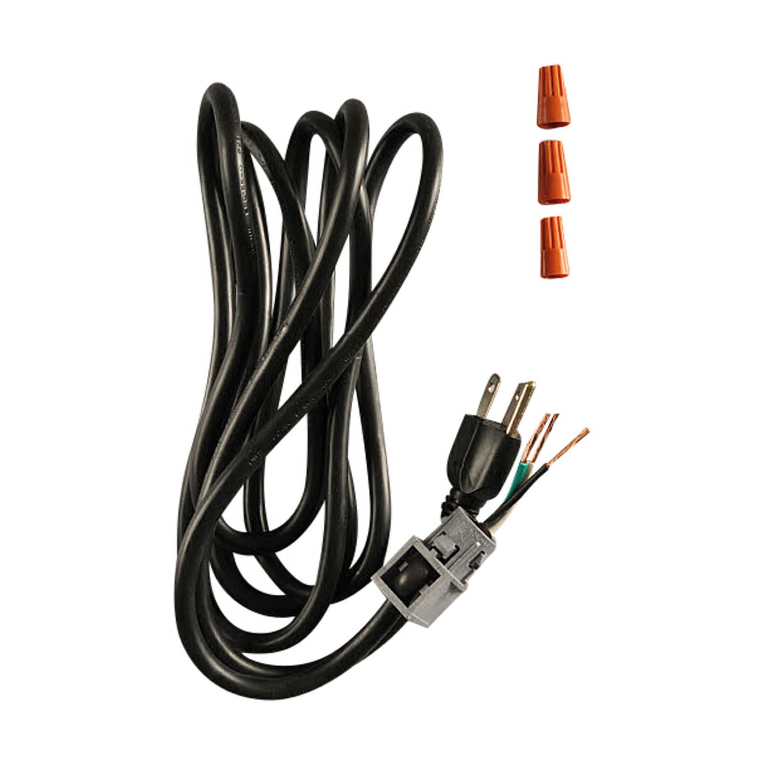 SUPPLYZ Direct Replacement for GE WX09X70911 Appliance Dishwasher Power Cord - 7'9 - Universal