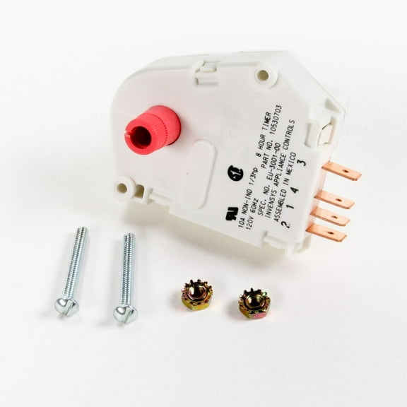 SUPPLYZ Direct Replacement for Whirlpool R0131577 Refrigerator Defrost Timer Kit 10530703 R0131577 D7004104 0312555