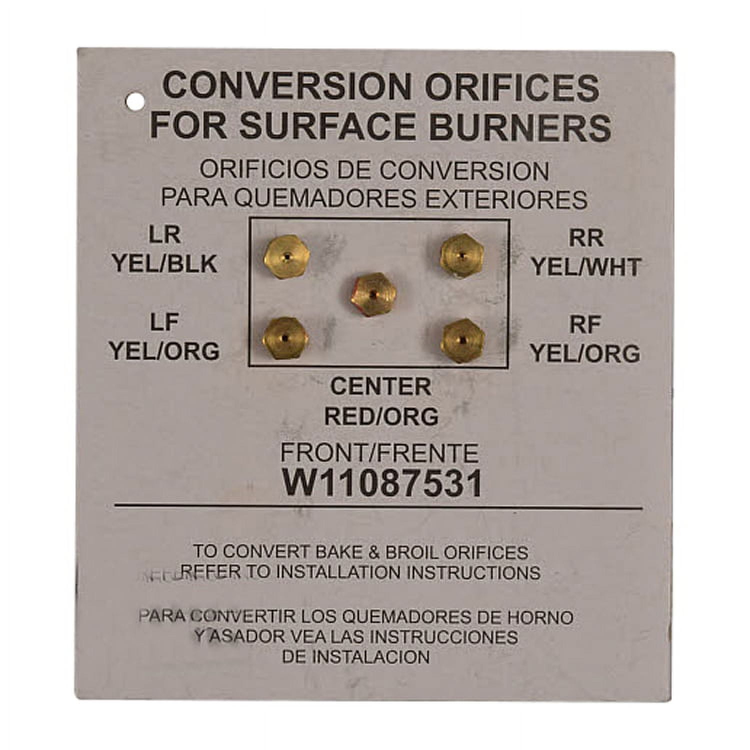 SUPPLYZ Direct Replacement for Whirlpool W11204348 Range Spud-Orfce