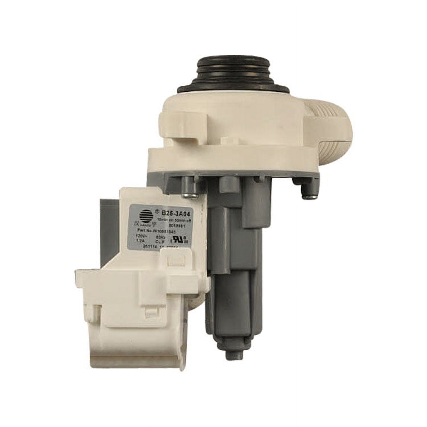 SUPPLYZ Direct Replacement for Whirlpool WPW10661045 Appliance Pump Asm Drain W10661045 W10614033