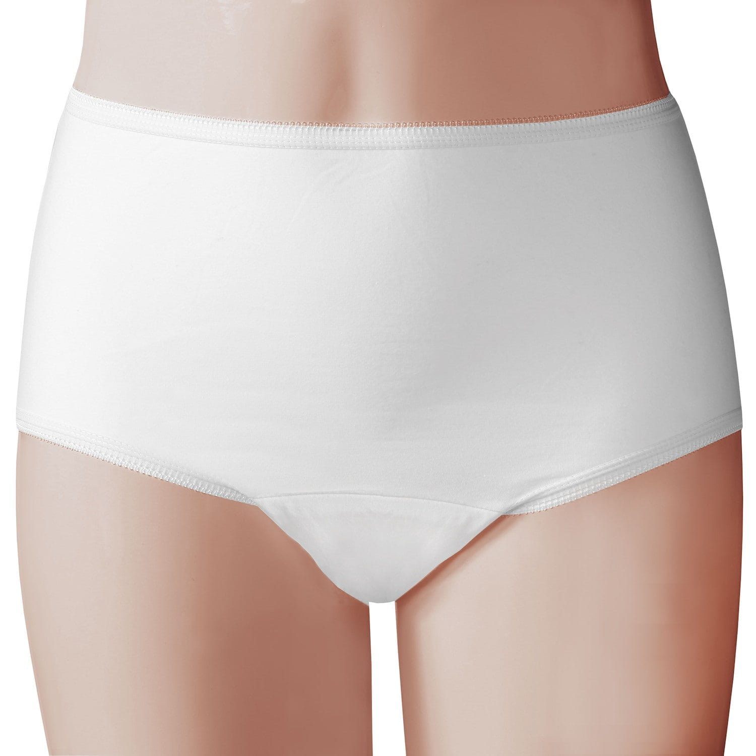 WOMENS DISPOSABLE 100% COTTON UNDERWEAR - FOR TRAVEL- HOSPITAL STAYS-  EMERGENCIES 10-PACK 