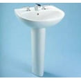 thumbnail image 1 of TOTO LPT241.4G#12 Sedona Beige Supreme® Pedestal Lavatory Sink With 4" Faucet Centers, 1 of 6