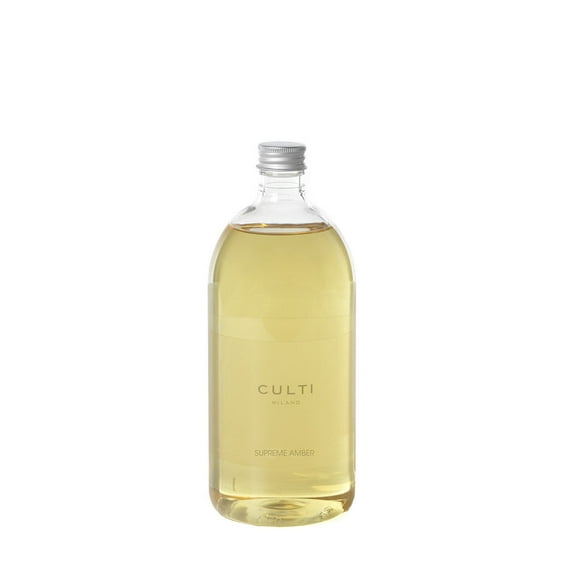 SUPREME AMBER - REFILL Reed Diffuser Culti Milano 1000 ML