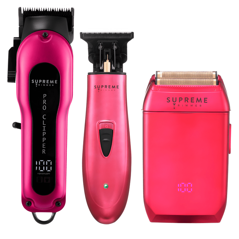 SUPREME TRIMMER Barber Haircut Kit Hair Clipper Hair Trimmer Men s Shaver Professional Foil Shaver Beard Trimmer Men s Clippers STC5030 ST5205
