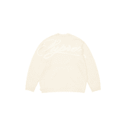 SUPREME UNISEX Angora Script Sweater "FW25 - Ivory" SU26811 SU26811 from Stadium Goods