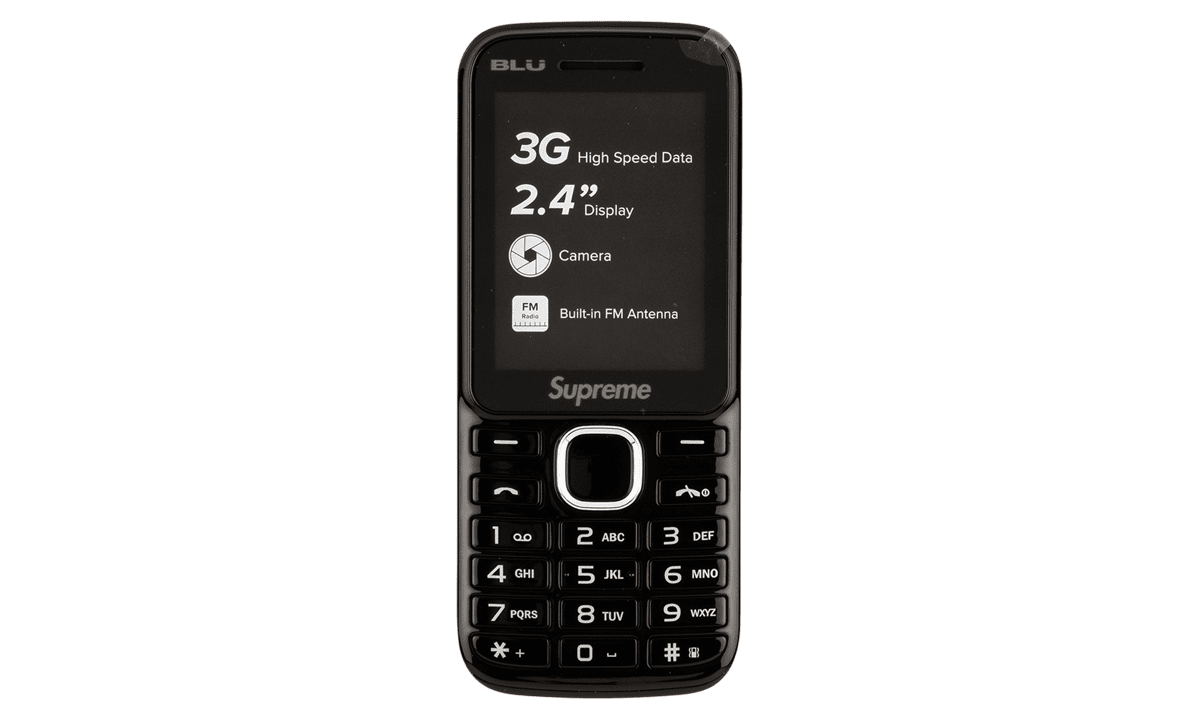 SUPREME UNISEX BLU Burner Phone 