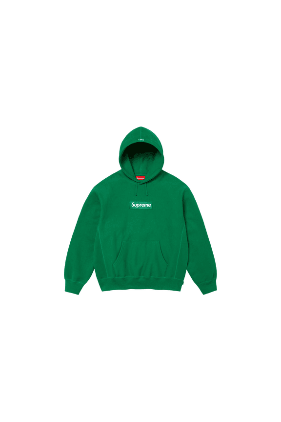 UNISEX Box Logo Hooded Sweatshirt "FW24 Green" SU933 SU933 from Stadium Goods