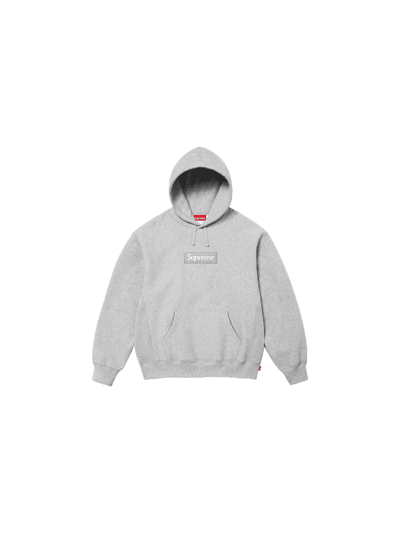 UNISEX Box Logo Hooded Sweatshirt "FW24 Heather Grey" SU927 SU927 from Stadium Goods