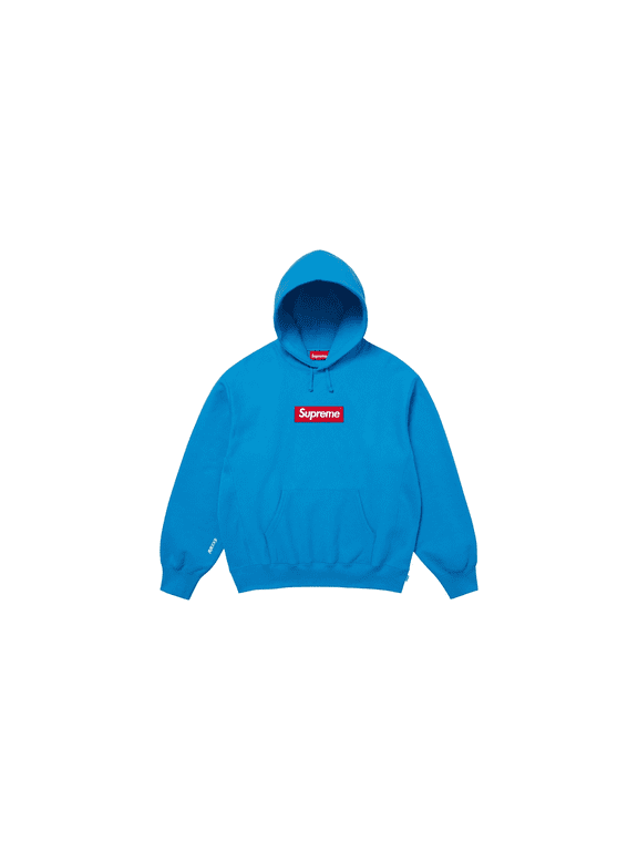 UNISEX Box Logo Hooded Sweatshirt "FW25 - Cyan" SU26728 SU26728 from Stadium Goods