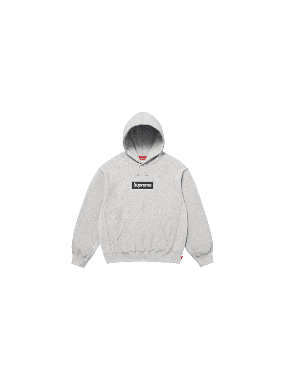 UNISEX Box Logo Hooded Sweatshirt "FW25 - Heather Grey" SU26704 SU26704 from Stadium Goods