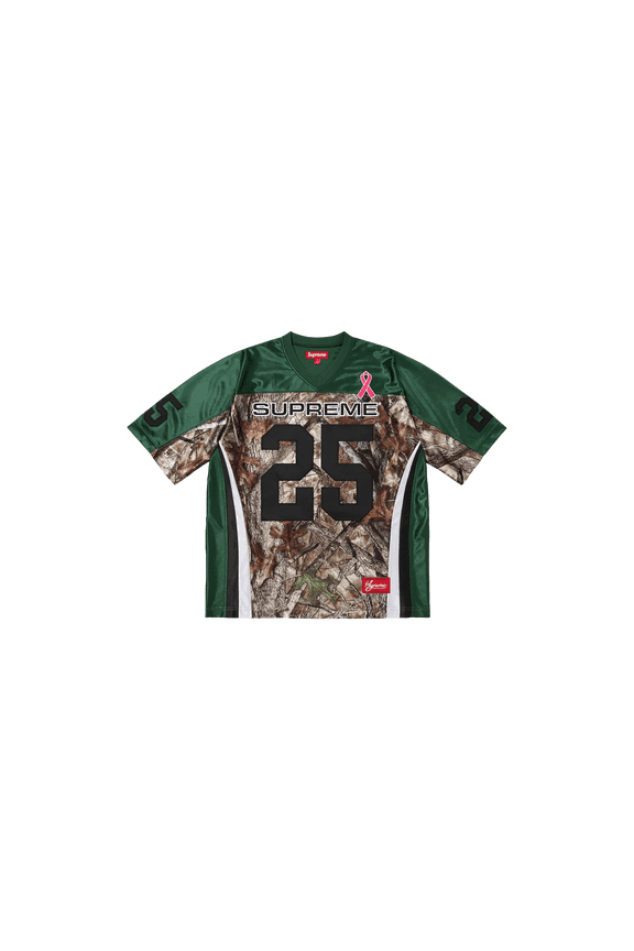 UNISEX Breast Cancer Awareness Football Jersey "FW25 - green" SU26198 SU26198 from Stadium Goods