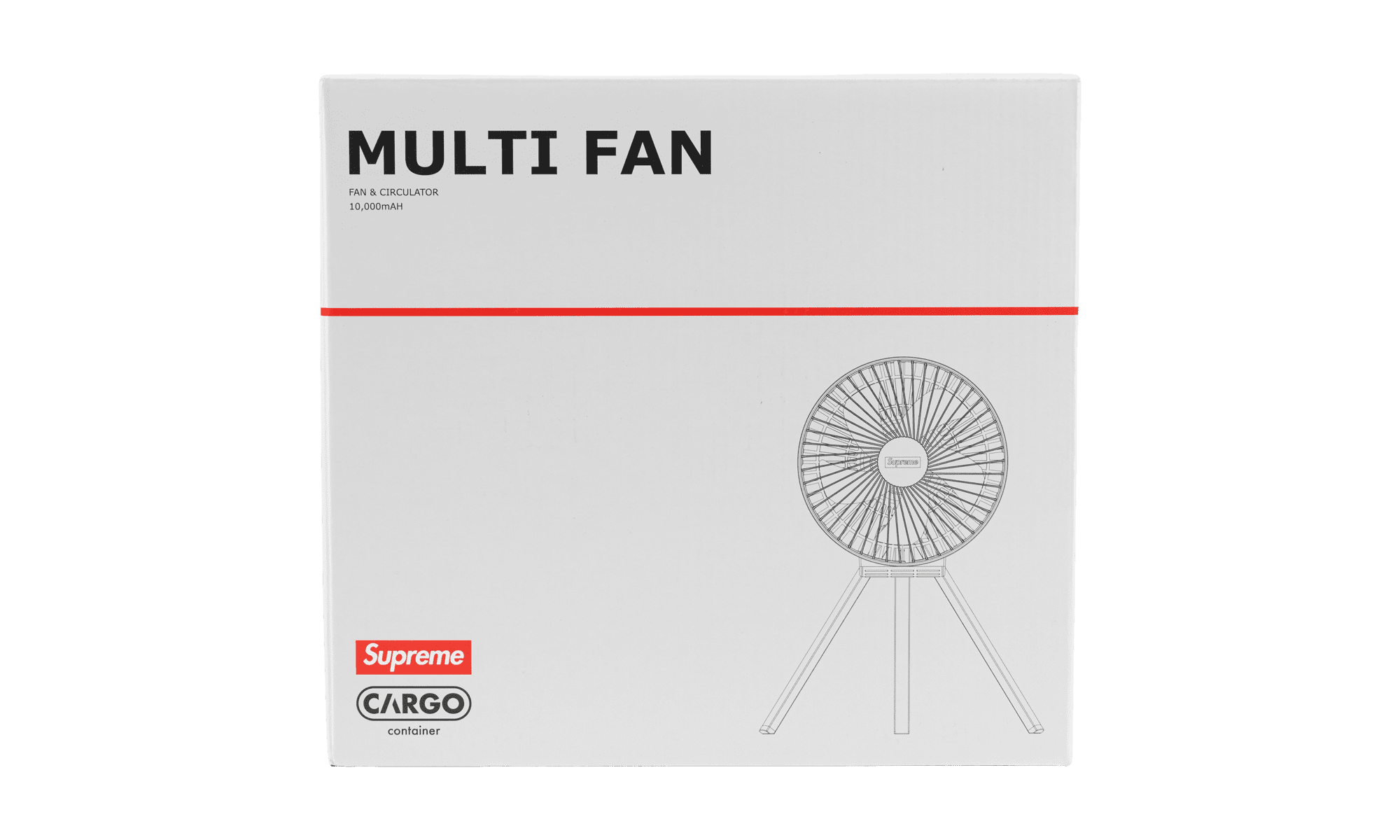 Supreme Cargo Container Electric Fan 【公式通販】