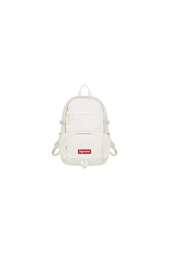 UNISEX Denim Backpack "FW25- White" SU25790 SU25790 from Stadium Goods