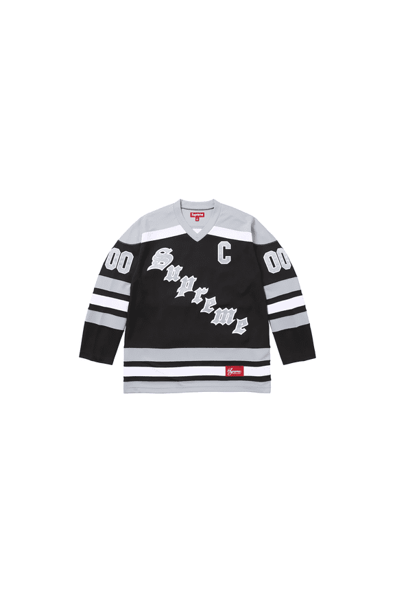 UNISEX Fire & Ice Hockey Jersey "FW25 - Black/Grey" SU25927 SU25927 from Stadium Goods