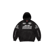 SUPREME UNISEX Football Zip Up Hooded Sweatshirt "FW25 - Black" SU26736 SU26736 from Stadium Goods