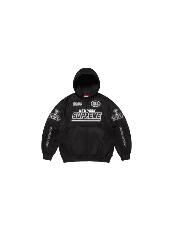 UNISEX Football Zip Up Hooded Sweatshirt "FW25 - Black" SU26736 SU26736 from Stadium Goods