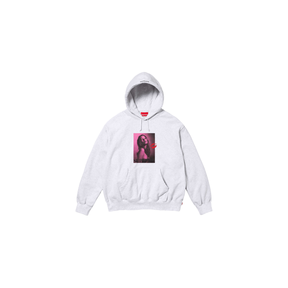 SUPREME UNISEX Kate Moss Hooded Sweatshirt "FW24 - Ash Grey" SU823 SU823 from Stadium Goods