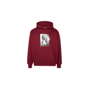 SUPREME UNISEX Kate Moss Hooded Sweatshirt "FW24 - Cardinal" SU824 SU824 from Stadium Goods