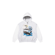 SUPREME UNISEX MM6 Maison Margiela Eagle Zip Up Hooded Sweatshirt "SS26 - grey" SU27172 SU27172 from Stadium Goods