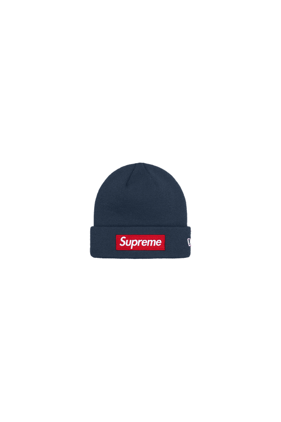 UNISEX New Era Box Logo Beanie "FW 24 Navy" SU936 from Stadium Goods