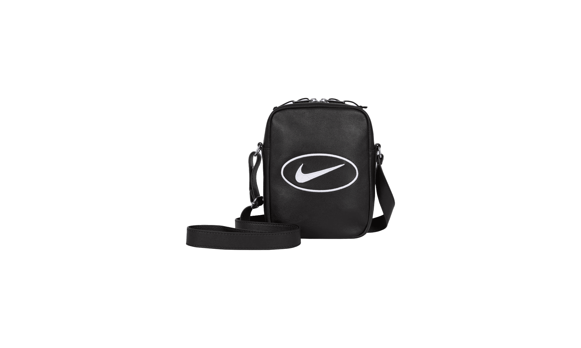 SUPREME UNISEX Nike Leather Shoulder Bag 