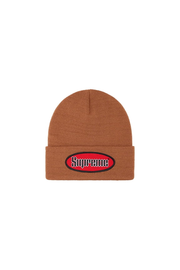 UNISEX Oval Patch Beanie "Rust" SU25458 SU25458 from Stadium Goods